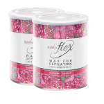 Va&scaron;kas plaukų &scaron;alinimui Italwax TIN LIPO WAX FLEX Raspberry, 800g x2