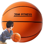 Tylus krep&scaron;inio kamuolys 24 cm, 7 dydis, JSM FITNESS Silent Ball