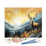 Tishiron tapybos pagal numerius rinkinys, 40 x 50 cm, elnias