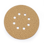 &Scaron;lifavimo popierius diskas Velcro, 8 skyles P180 150MM 50 vnt