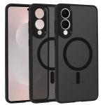 Telefono dėklas Full Matte Mag, Samsung Galaxy S25 Edge, juoda