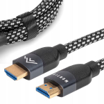 Hdmi 2.1 kabelis 8k 60hz 4k 120hz 2m, didelės spartos duomenų perdavimas