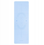 Fitneso ir jogos kilimėlis Spokey Mandala, 183 cm, mėlynas