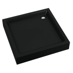 Du&scaron;o padėklas Vento Juodas 80X80x16