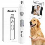 &Scaron;unų ir kačių nagų dildė Zenevo, 14.5 cm, balta