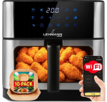 Lehmann Aromato kar&scaron;to oro gruzdintuvė, 1800 W, 10 l, su langu, Wi-Fi, 12 programų