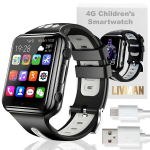 LIVMAN W5 &ndash; vaiki&scaron;kas 4G i&scaron;manusis laikrodis su 1,54 colio (3,91cm) jutikliniu ekranu, telefono skambučių ir tėvų saugos funkcijomis