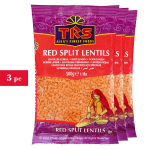 Raudoni suskaldyti lę&scaron;iai, TRS, 3x500g