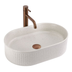 Stalvir&scaron;io Praustuvas Rea Vanda 48 Beige 49X31X13CM