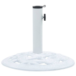 Lauko skėčio pagrindas vidaXL, 40 cm, baltas