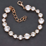 Apyrankė moterims DiamondSky &bdquo;Classic II&ldquo; su Swarovski karoliukais