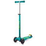 Vaiki&scaron;kas paspirtukas Micro Maxi Deluxe Petrol Green