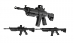 &Scaron;autuvas su kulkomis M16 Ginklo ASG taikiklis