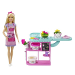 Lėlės Barbie rinkinys &bdquo;Gėlių parduotuvė&ldquo;