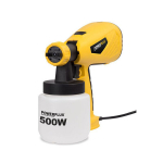Dažų purk&scaron;tuvas 500W 0.8L POWX354 POWERPLUS X
