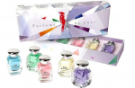 Rinkinys Charrier Parfums "Parfums de Luxe" moterims: Eau du D&eacute;sert&nbsp;EDP, 12 ml +&nbsp;Folie de Femme&nbsp;EDP, 12 ml +&nbsp;Miss Charrie&nbsp;EDP, 12 ml +&nbsp;Vagabond&nbsp;EDP 12 ml +&nbsp;Wizzy,&nbsp;12 ml