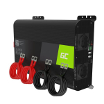 Green Cell Power Inverter PRO 12V to 230V 2000W|4000W Pure sine wave