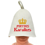 Pirties kepurė su užra&scaron;u Pirties Karalius