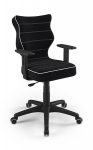 Biuro kėdė Entelo Duo JS01 6, juoda