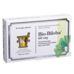 Maisto papildas Bio-Biloba 60 mg ginkmedžių lapų ekstrakto, 90 tablečių