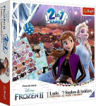 Stalo žaidimas 2 in 1 Trefl Ledo &scaron;alis 2 (Frozen 2) Ludo Snakes and Ladders/Gyvatėlės ir kopėčios