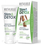 Riebalus deginanti kūno kaukė Revuele Slim & Detox Cream-Mask Fat Burner, 200 ml
