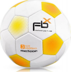 Futbolo kamuolys Meteor FBX, 3 dydis, baltas