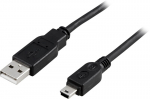 Kabelis Deltaco USB-26S USB 2.0-A/MINI-B,2m