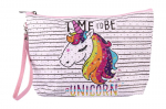 Kosmetikos krep&scaron;ys BYS Cosmetic Bag Time To Be A Unicorn, 1 vnt.