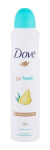Pur&scaron;kiamas dezodorantas Dove Go Fresh Pear & Aloe, 250 ml