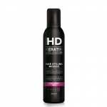 Labai stiprios fiksacijos, apimties suteikiančios putos Farcom HD Keratin Ultra Strong Hold Hair Styling Mousse, 250 ml