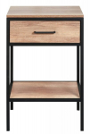 Vonios spintelė Modus country, 50,2x77,6x46,2 cm, ruda/juoda