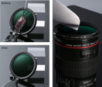 Filtr Kf Filtr Hybrydowy Kf Concept 2w1 Cpl Polaryzacyjny + Szary Nd2-nd32 Fader 52mm