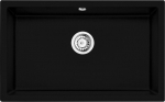 Deante granitinė virtuvinė plautuvė Deante Corda ZQA N10D, Nero