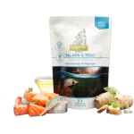 Isegrim Adult River Salmon & Trout suaugusiems &scaron;unims su la&scaron;i&scaron;a ir upėtakiu, 410 gr