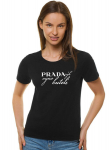Moteri&scaron;ki juodi mar&scaron;kinėliai Prada