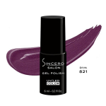 Gelinis nagų lakas "Sincero Salon", 6ml, DIVA, 821