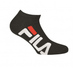 Trumpos unisex kojinės FILA F9199 juodos spalvos (2 poros)