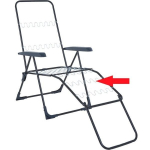 Spyruoklė lauko kėdei-gultui Patio, 38 cm