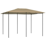 Pavėsinė, taupe spalvos, 3x4x2,6m, 160g/m&sup2;