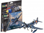 Revell - F4U-4 Corsair dovanų komplektas, 1/72, 63955