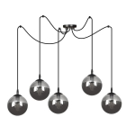 Emibig pakabinamas &scaron;viestuvas Gigi 5 Black/Graphite