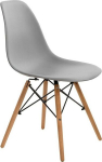 Krzesło Simplet P016W basic szare