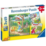 Dėlionė Ravensburger Rapunzel, 3x49 d.