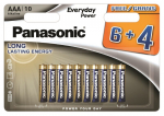 &bdquo;Panasonic Everyday Power&ldquo; baterija LR03EPS/10BW (6+4)