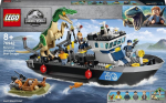 76942 LEGO&reg; Jurassic World Dinozauro barionikso pabėgimas laivu