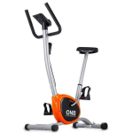 Dviratis treniruoklis One Fitness RW3011, oranžinis/baltas