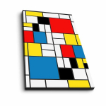 Reprodukcija Vertical (Piet Mondrian)