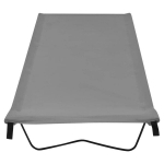 Stovyklavimo gultas, 180x60x19cm, pilkas
