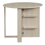 I&scaron;skleidžiamas stalas Kalune Design Middle, smėlio spalvos